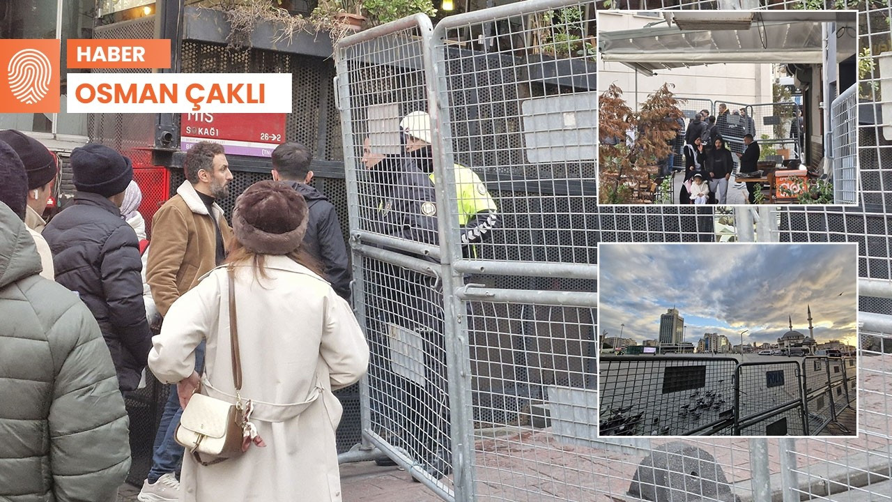 Kadınların toplanmasına engel: İstiklal Caddesi boşaltıldı